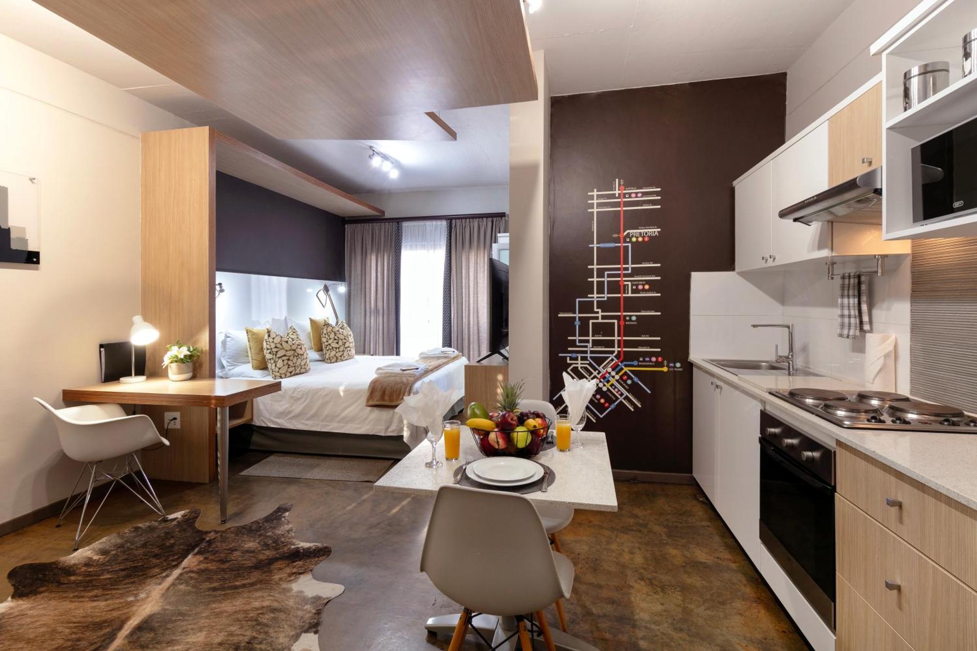 Akanani Apartments Претория Экстерьер фото
